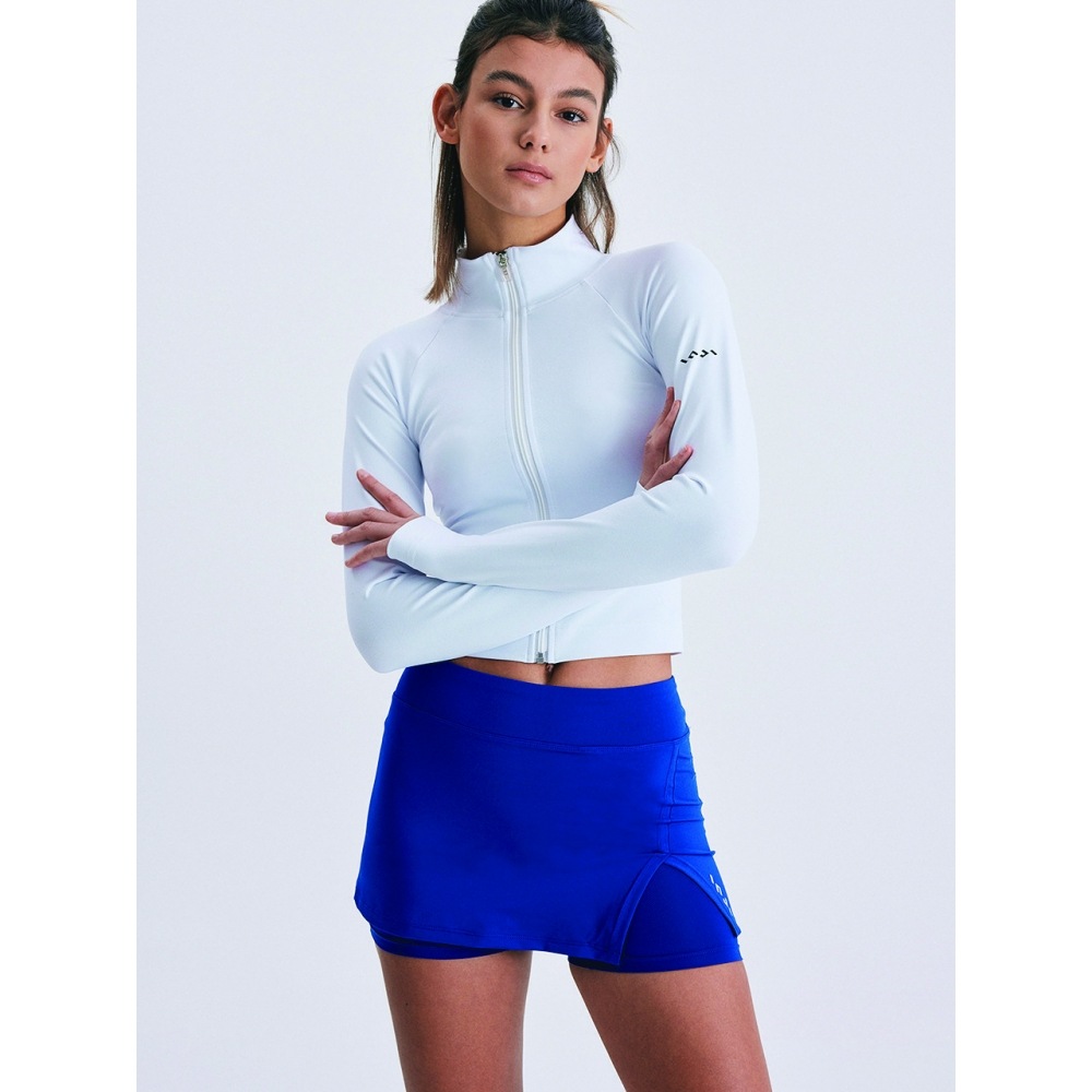 INJIACTIVE スポーツボディクロップジャックホワイト