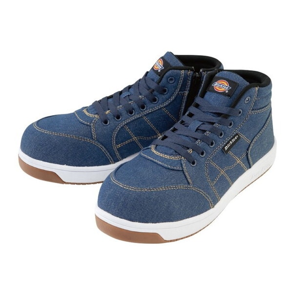D3311 ネイビー 26.5 ハイカット セーフティーシューズ