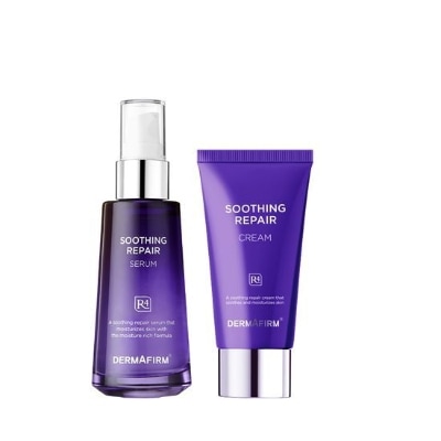 [人気のスキンケア] ダーマファーム スージングリペアセラム R4 50ml 企画 (+クリーム 50ml) 5,745円