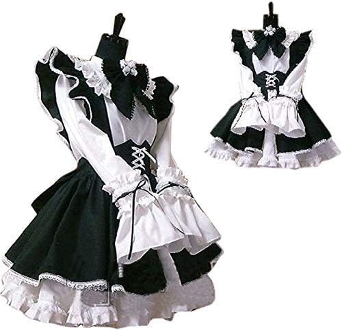 新作入荷コスチューム高級 本格志向 メイド 服 ゴスロリ 萌え コスプレ 衣装 イベント パーティー 文化祭 ハロウイーン 衣装 仮装 変装コスプレ