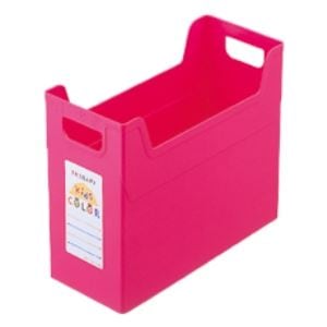 (業務用セット) セラピーキッズカラー ファイルボックス A4 フボ-TC4-KP キッズピンク(×10セット)