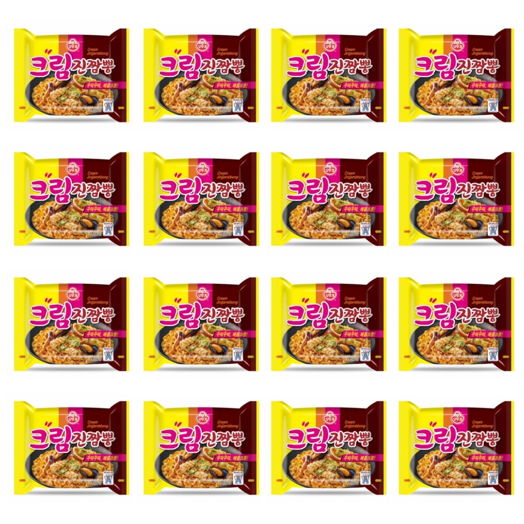 クリームジンチャンポン麺 130gx16個 オットゥギラーメン 韓国ラーメン 4,700円