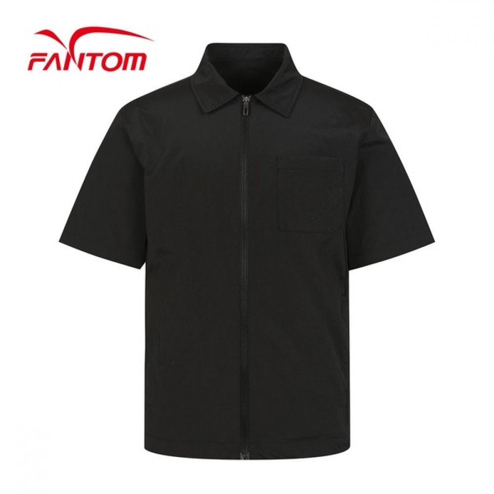 (Phantom) メンズ胸ポケットカラーシングルレイヤー半袖ジャンパー 11,028円