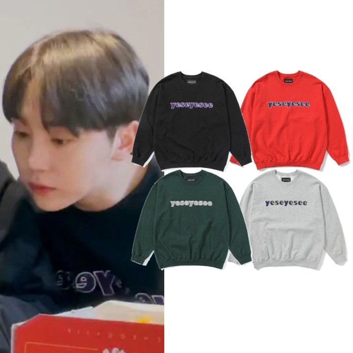 [SEVENTEENスングァン着用] Nerd Sweatshirt SEVENTEEN 着用