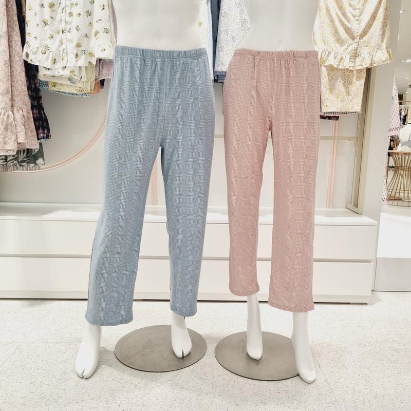 AK水原店 コートな幾何学模様カップルパンツセット EZ1944PEZ2944P