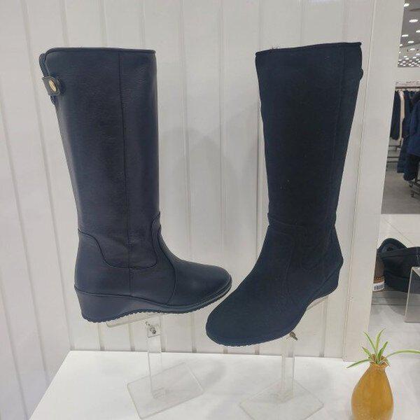 女性5CM超軽量防寒ハーフブーツ 112348005A8_HDD