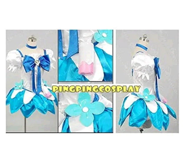 ハートキャッチプリキュア！ キュアマリンコスプレ コスチューム 男女兼用コスプレ衣装