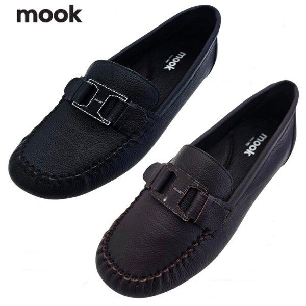 女性足の甲飾りポイントドライビングローファー-GN