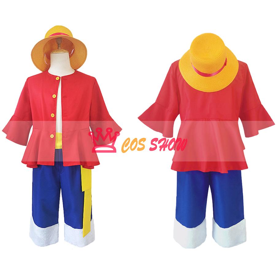 赤字販売!ONE PIECE ワンピース モンキー・D・ルフィ コスプレ衣装 帽子能 仮装 イベント クリスマス ハロウィン ステージ 文化祭 お祭り
