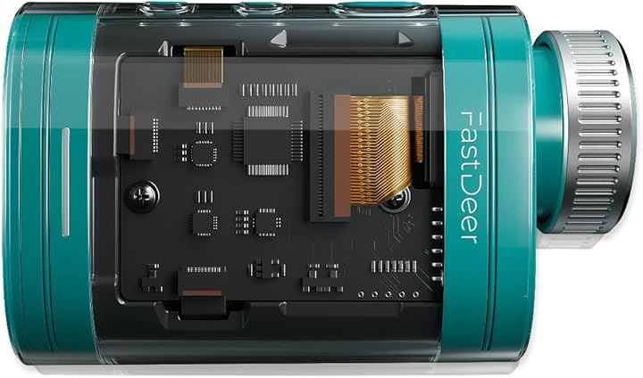 ゴルフ 距離計 C2 超小型軽量 高精度 最速0.02s測定 3点間距離測定 レーザー距離計 ピンロック スロープ補正 振動機能 競技対応 距離測定器 充電式 IP54(ブルー)