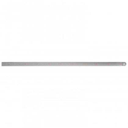 ステンレス・アルミ定規 ヤマヨ シルバー直尺 100cm 108-0005