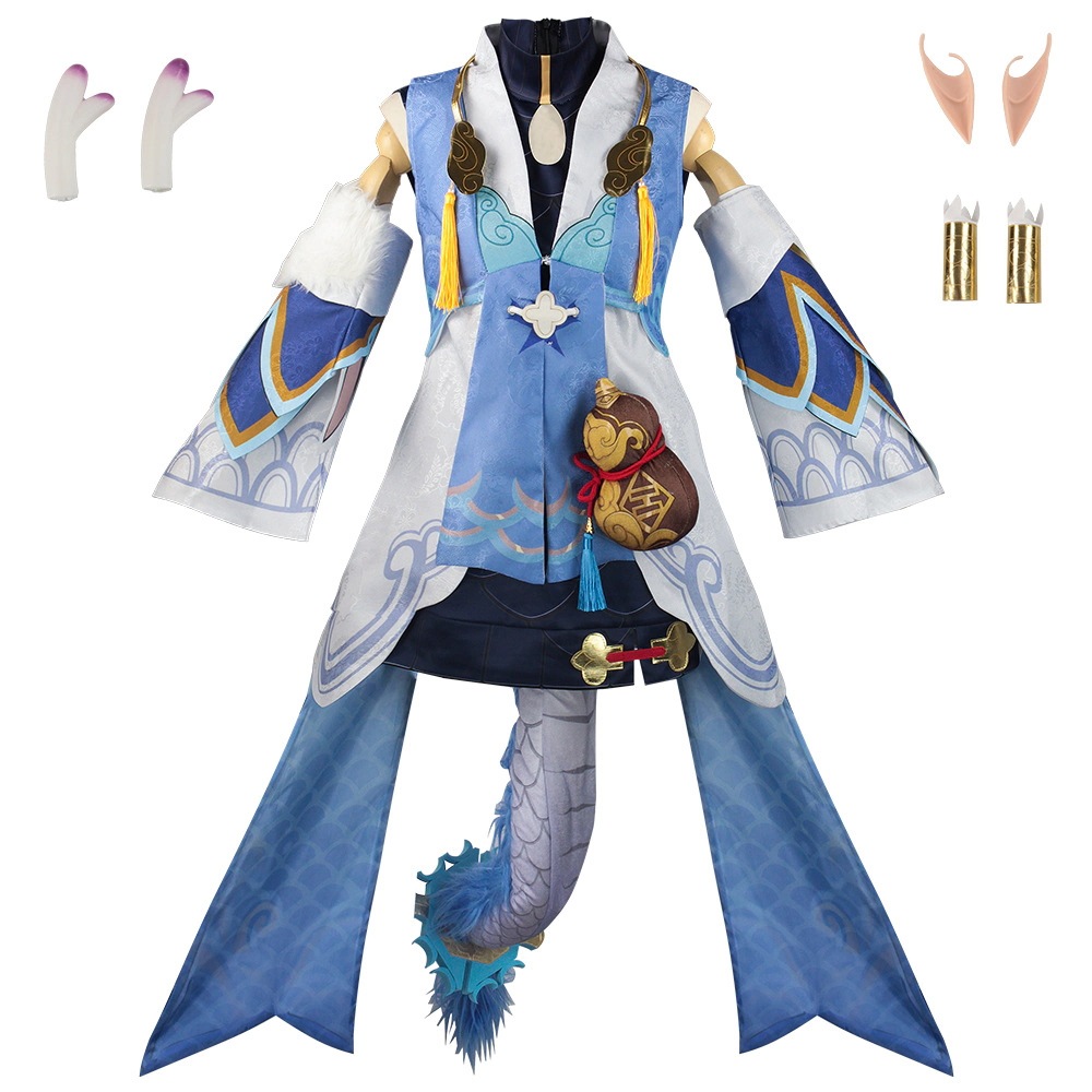 K1539白露cos服アニメゲーム女装セット白露コスプレ服