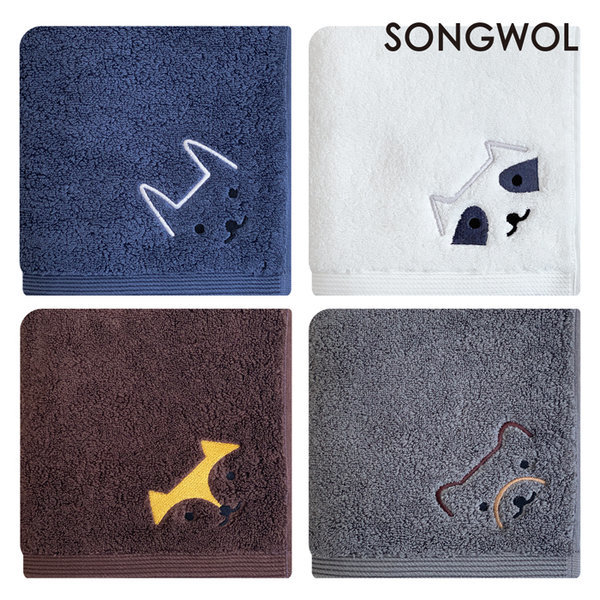 ひょっこり バスタオル 190g 10枚