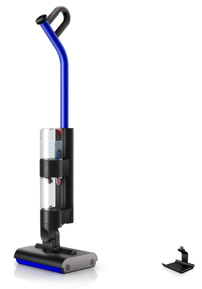 ダイソン WR01 吸引式床拭きスティッククリーナー 充電式 自走式ウェットローラー ウルトラブルー マットブラック WR01ダイソン