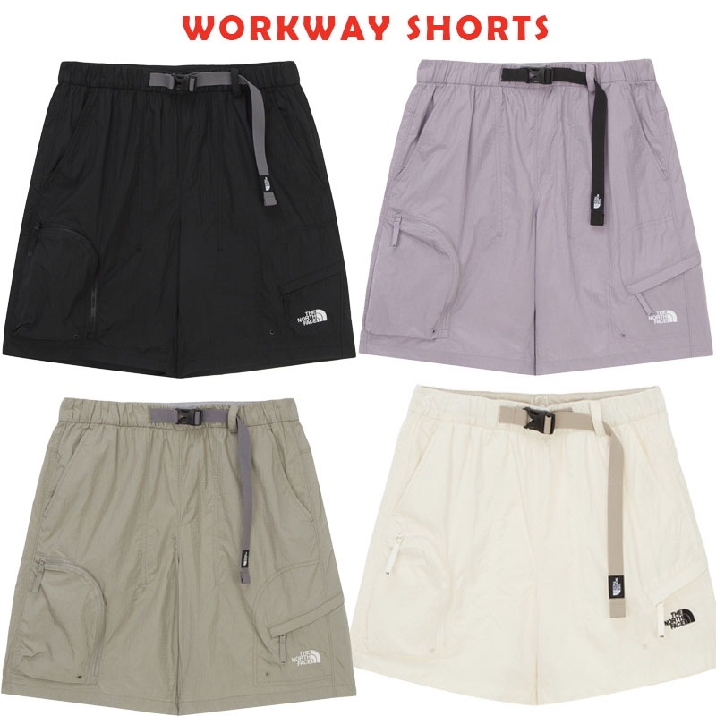 韓国正規品保証 関税負担なしNS6NR05A WORKWAY SHORTS デイリー 基本 着装 男子 女子 人気 韓国 ファッション 男女共用 アウトドア