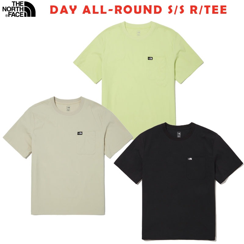 韓国正規品保証 関税負担なし NT7UN15A DAY ALL-ROUND SS R TEEデイリー 基本 着装 男子 女子 人気 韓国 ファッション 男女共用 アウトドア