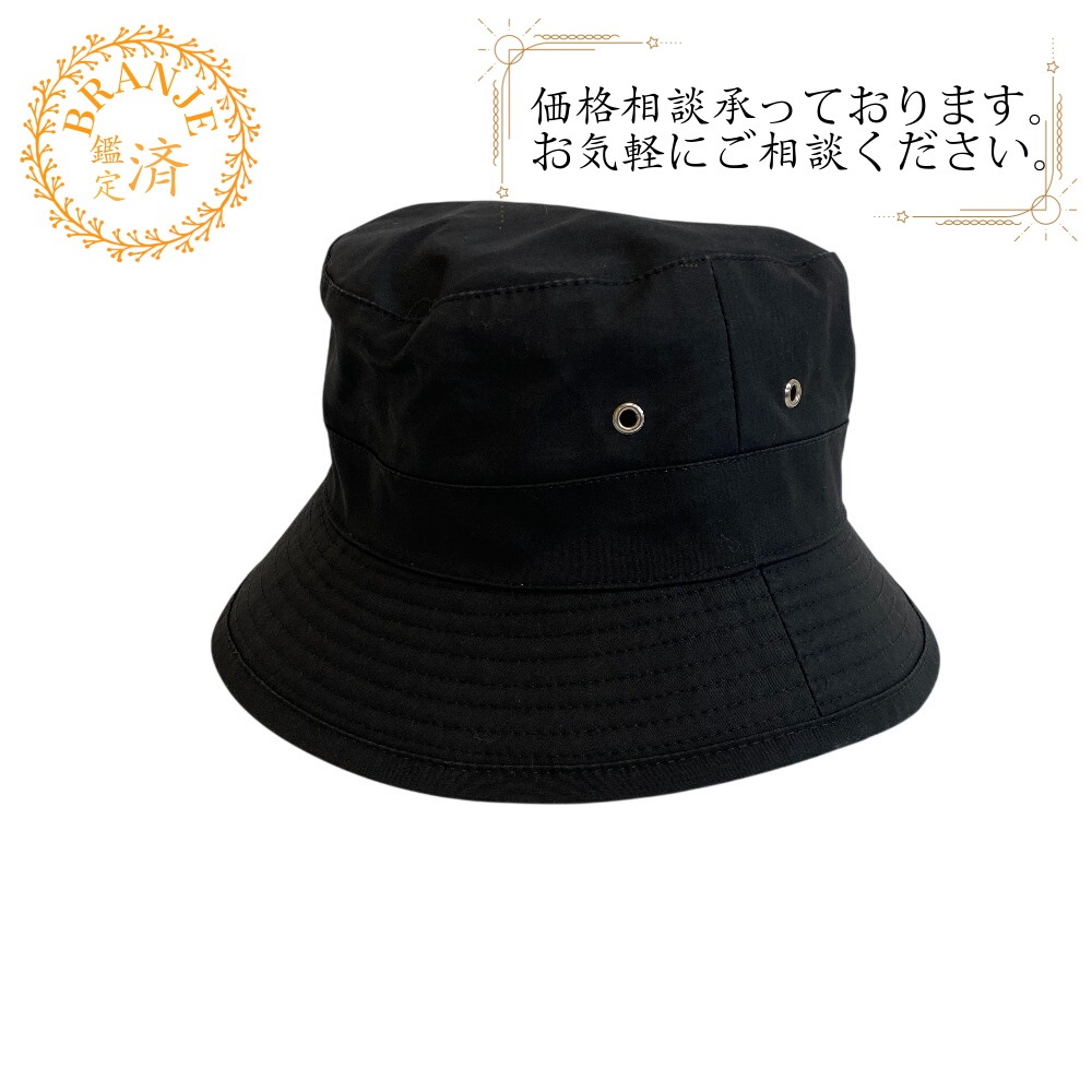 MOTSCH モッチ バケットハット コットン ハット ブラック レディース