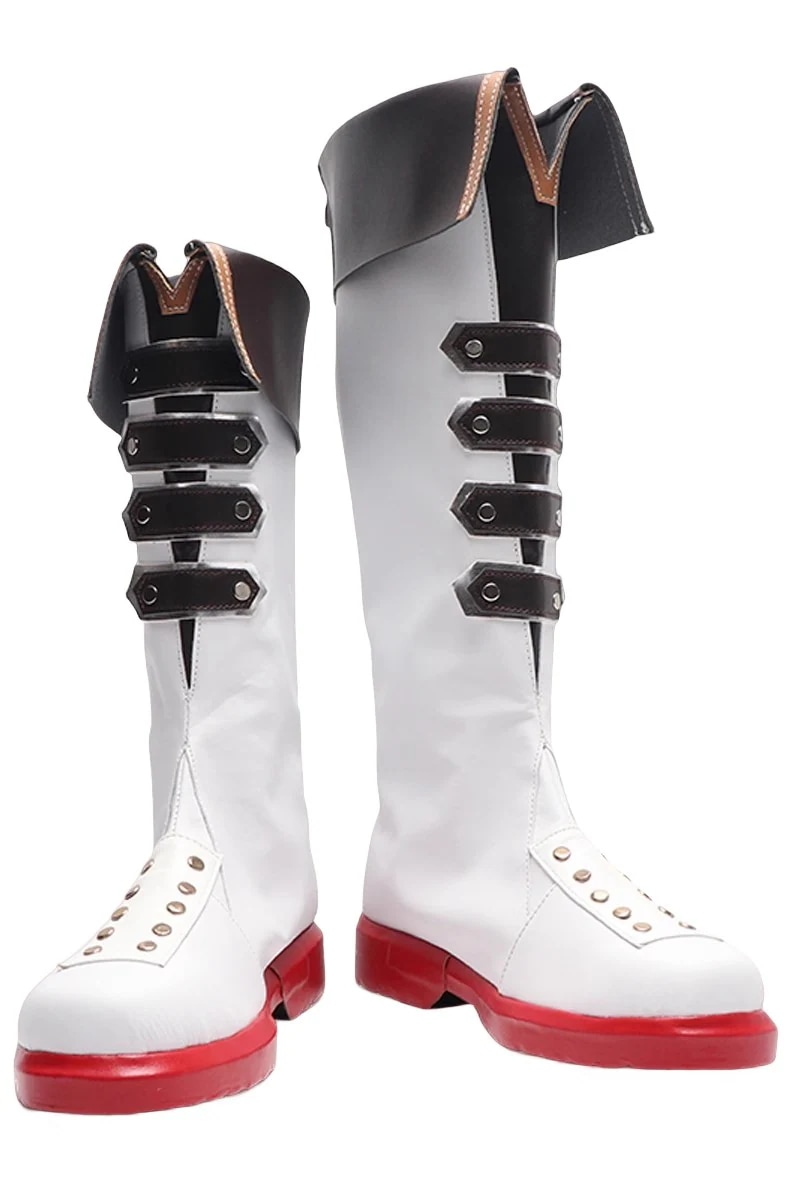 コスプレ靴タルタリヤ原神Genshinげんしんブーツ下駄シューズ長靴コスプレクリスマスハロウィン