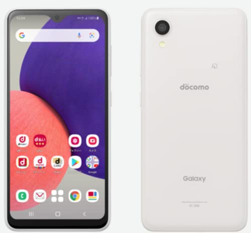 サムスン SAMSUNG Galaxy A22 5G SC-56B ホワイト docomo SIMロ