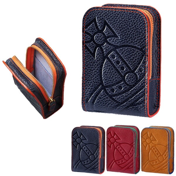 シガレットケース タバコケース 牛革 レザー BOX ソフト箱 20本 1個分 レディース メンズ ネイビー レッド キャメル BIG ORB 1518945 ブランド プレゼント 喜ばれるギフト