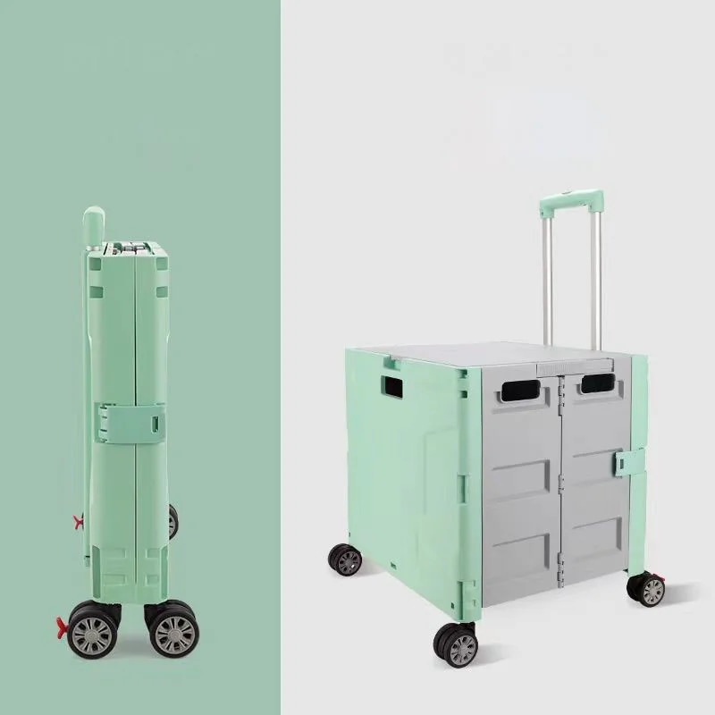 折りたたみショッピングカート 野菜の買い物カート 折りたたみロッドケース 家庭用リヤカー カートは便利でスペースをとらない レバーボックスを簡単に畳む 7,715円