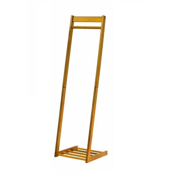 フクダクラフト HL-40 BR 木製L型ハンガー ブラウン メーカー直送