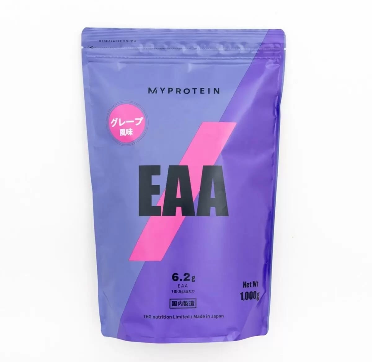 MY PROTEIN EAA 必須 アミノ酸9種類 グレープ 味 1000ｇ　新品