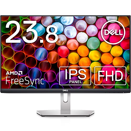 Dell S2421H 23.8インチ モニター (3年間無輝点交換保証/フルHD/IPS非光沢/HDMIx2/傾き調節/AMD FreeSync/スピーカー付)