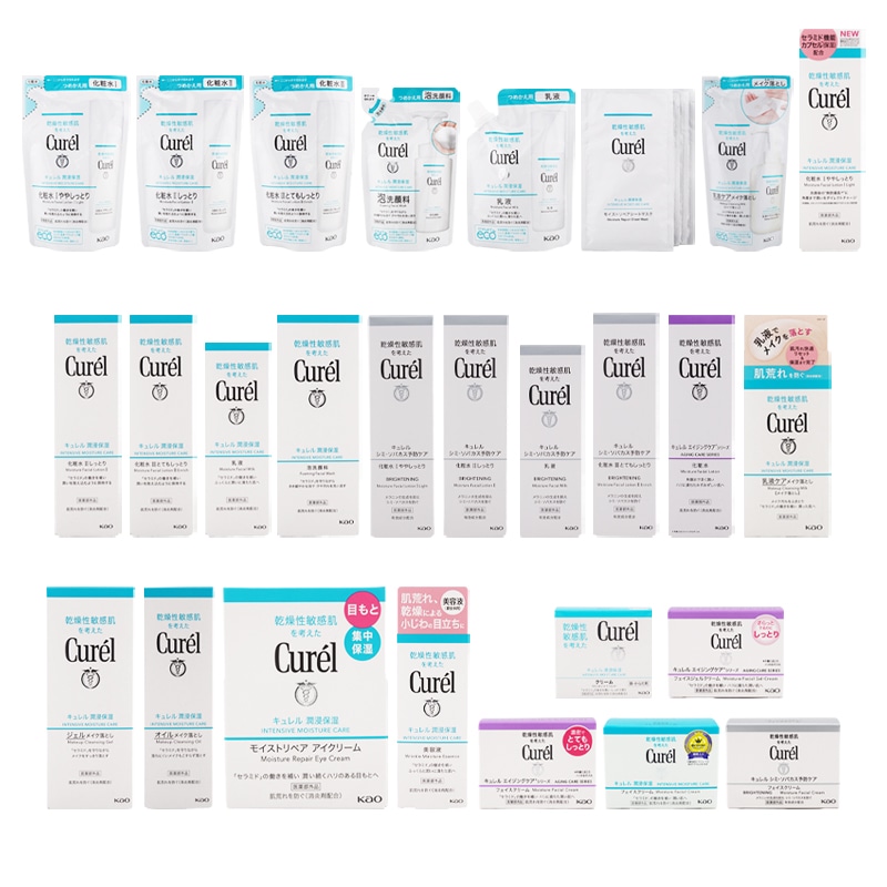 キュレル　化粧水　乳液　フェイスクリーム　泡洗顔料 潤浸保湿 泡洗顔料 / キュレル(泡洗顔フォーム, スキンケア・基礎