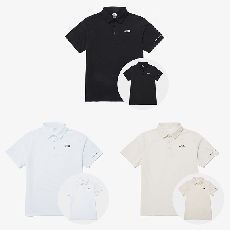 STINSON S/S POLO NT7PP02 ポロシャツ 半袖 Tシャツ T-SHIRTS ホワイトレーベル WHITE LABEL 襟 レディース メンズ 韓国 ノースフェイス かわいい コーデ