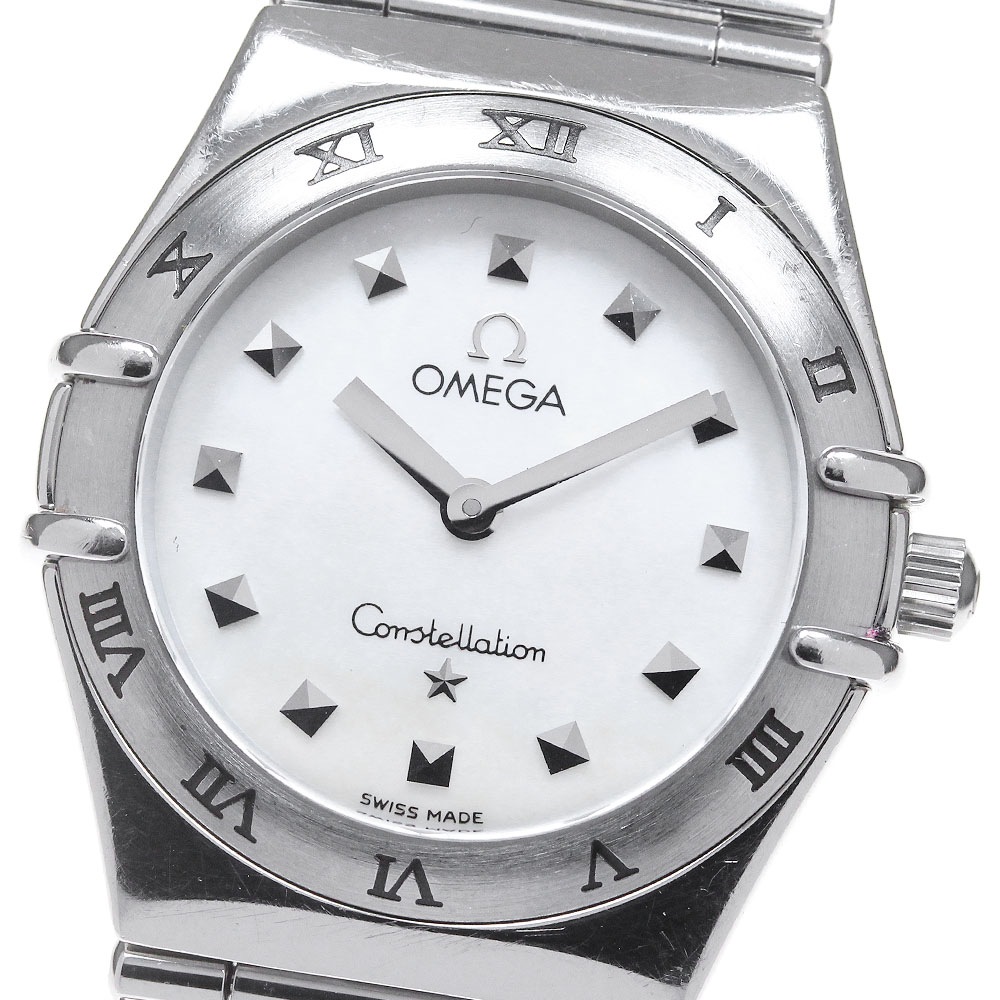 オメガ OMEGA 1571.71 コンステレーション クォーツ レディース 保証書付き_861938【中古】
