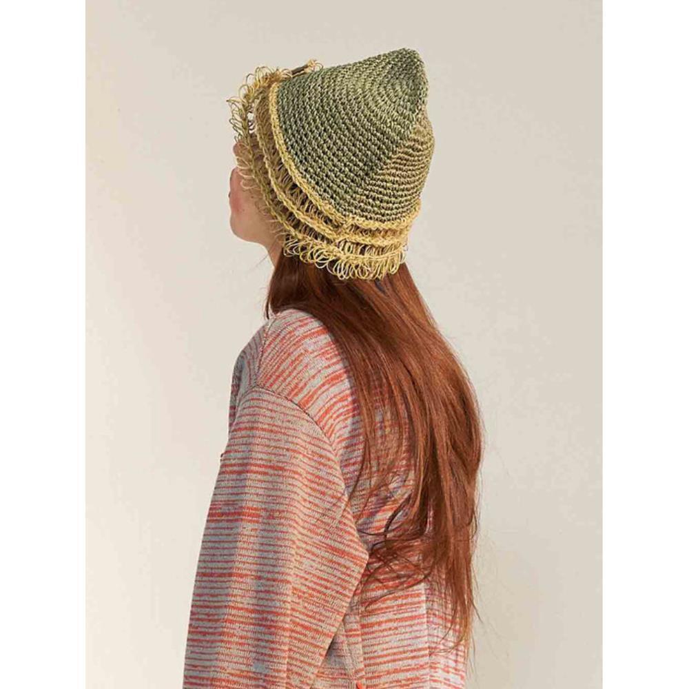 MISU A BARBE MELTED HAT KHAKI
