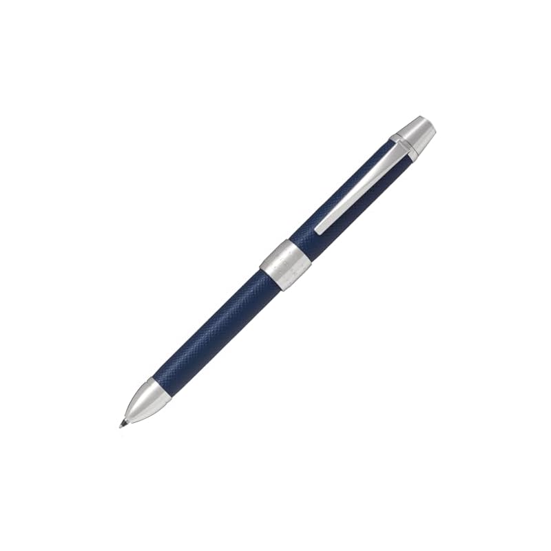 Pilot パイロット 2+1リッジ レザー ブルー BTHR-3SL-L 多機能ボールペン 2色0.7mm+シャープ0.5mm ボールペン