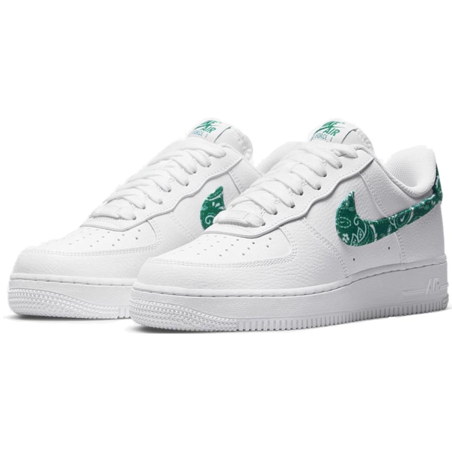 最短翌日お届け！エアフォース1 07 エッセンシャル ペイズリー WMNS AIR FORCE 1 07 WHITE GREEN PAISLEY DH4406-102