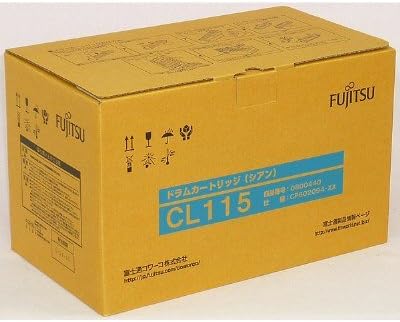 【未使用品】有効期限2026年08月 富士通 純正ドラムカートリッジ CL115 シアン 0800440