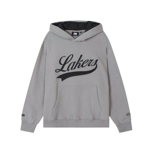 LALチームレタリングレイヤードフード付きTシャツ(N244TH121P)12_DG