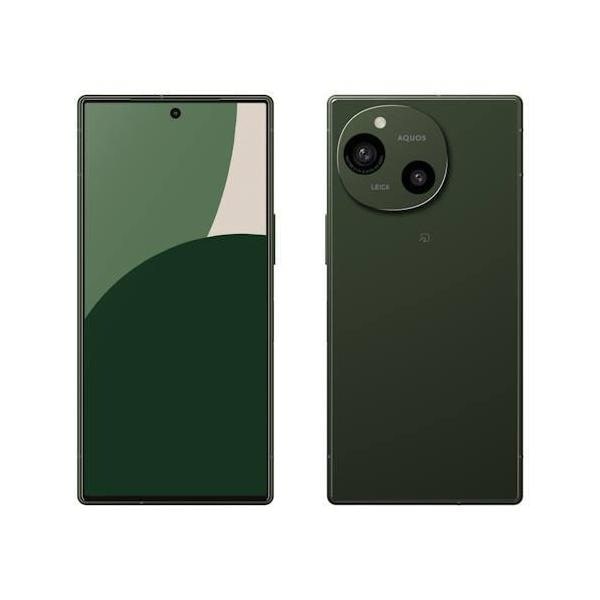 SHARP シャープ SH-M28 グリーン スマートフォン 6.5型 SIMフリー 12GB/256GB AQUOS R9