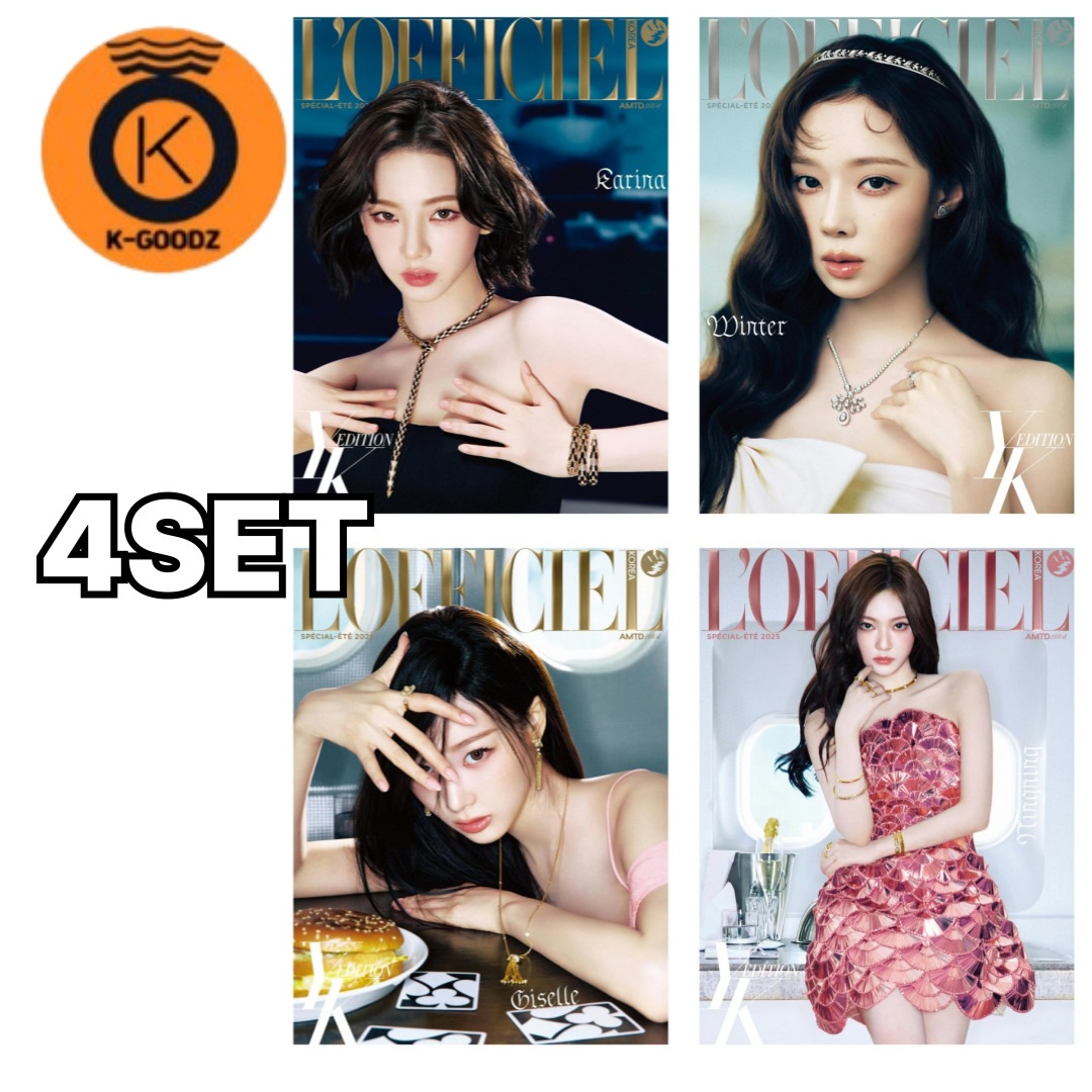 和訳付き / [4SET] LOFFICIEL SUMMER SPECIAL [2025] / aespa