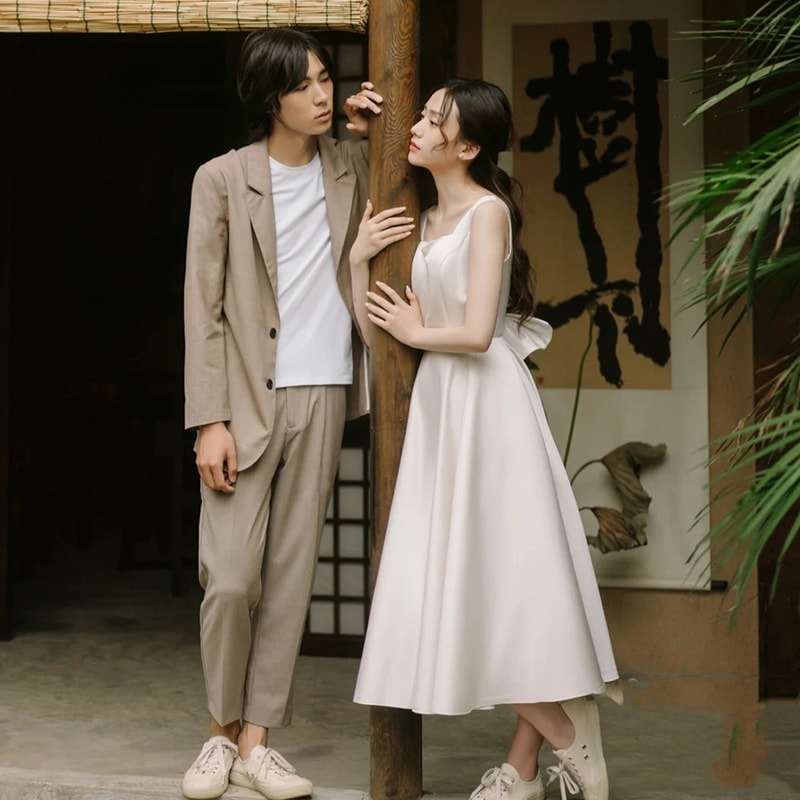 ウェディングドレス 白 結婚式 花嫁 サイズオーダーメイド可能 成人式 お呼ばれ ウェディング 演奏会 二次会 パーティードレス 前撮り ワンピース ロングドレス 99