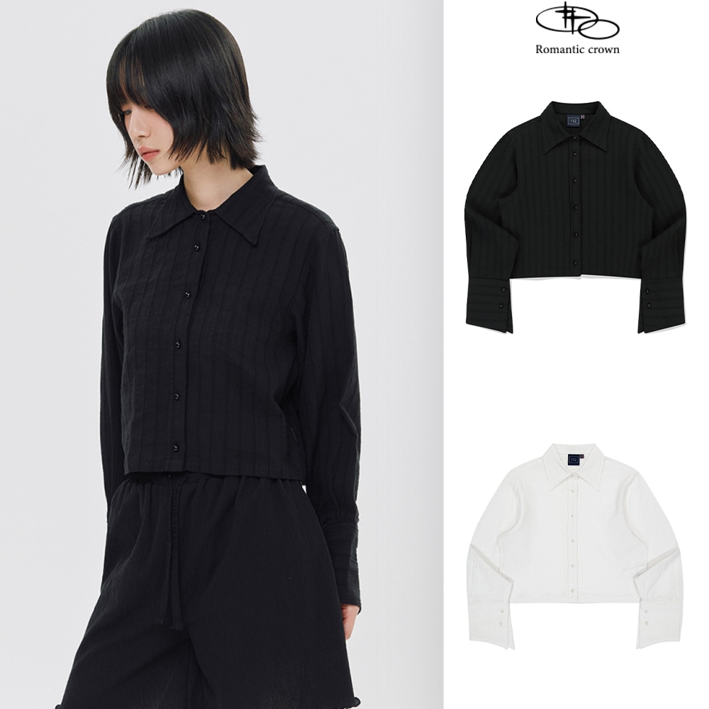 【ROMANTIC CROWN】 WINGED CUFFS SHIRT