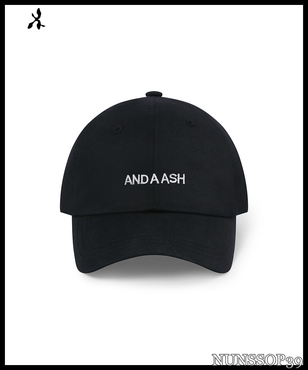 ANDAASH ANDAASH logo ball cap BLACK