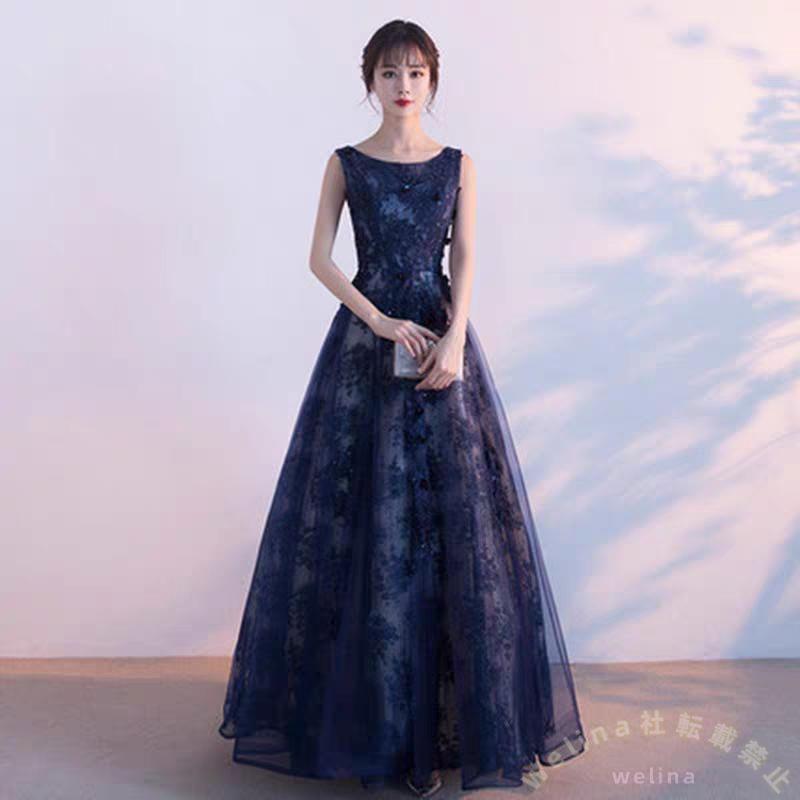 花柄パーティードレス ロング丈 結婚式 二次会 演奏会 お呼ばれ 上品 大人 袖なし マキシワンピース ステージ衣装 卒業式にも