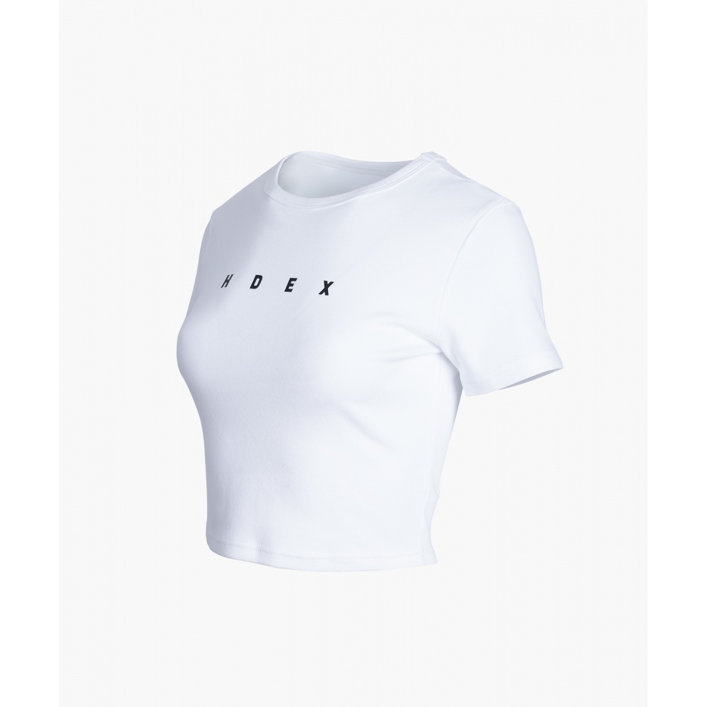 ヘックスモンドリラックスフィットクロップTシャツ 4 COLOR