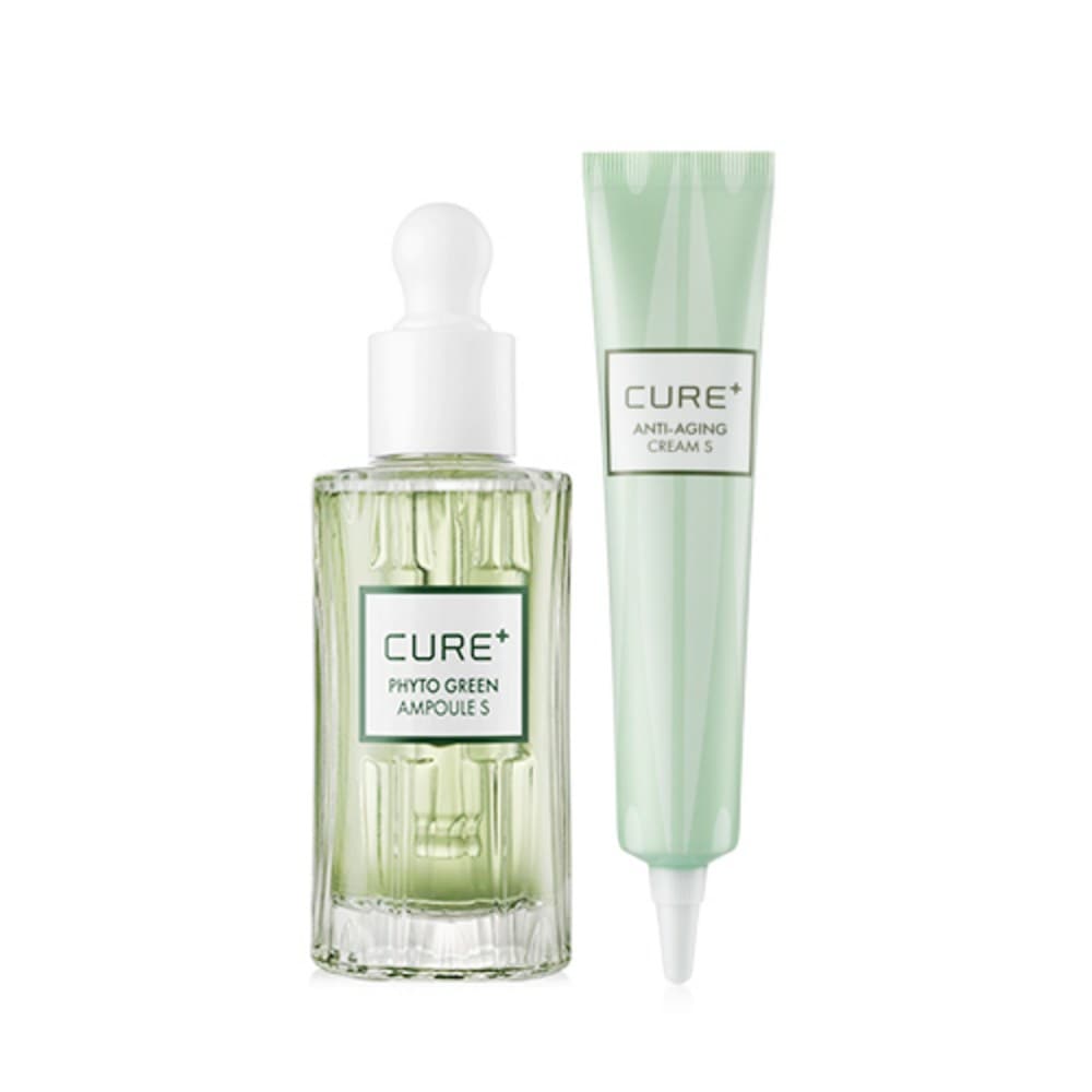 キムジョンムンアロエキュアフィトグリーンアンプルS 50ml + クリームS 30g 1セット
