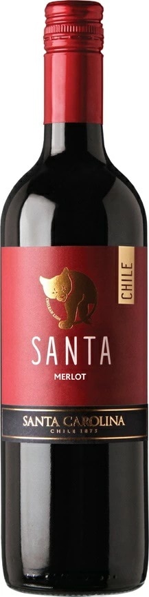 【送料無料】サンタ バイ サンタ カロリーナ メルロ 750ml12本【北海道沖縄県東北四国九州地方は必ず送料が掛かります】