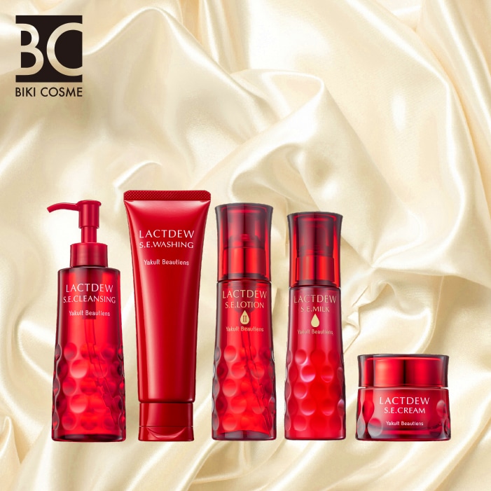 ヤクルト　ラクトデュウ　Ｓ．Ｅ．シリーズ　5点セット（クレンジング　ウォッシング　ローション2（とろっとうるおう）　ミルクa　保湿クリーム）