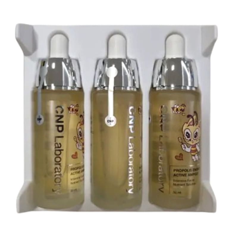 [1+1+1] プロポリスエナジーアクティブアンプル 30ml トリプル企画セット／韓国コスメ 保湿美容液 ツヤ肌ケア 敏感肌用 スキンケアセット