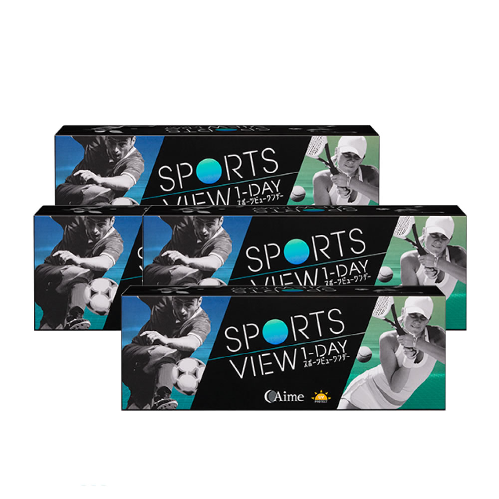 アイミー スポーツビュー ワンデー 30枚 (4箱)