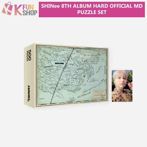 [PUZZLE SET] SHINee 8th ALBUM HARD OFFICIAL MD【キャンセル不可】