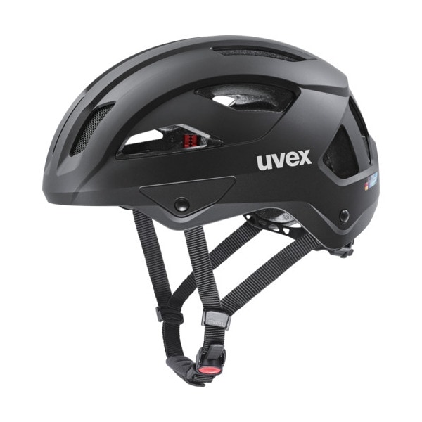 4107140117 自転車ヘルメット stride ブラックマット 59-61 メーカー直送